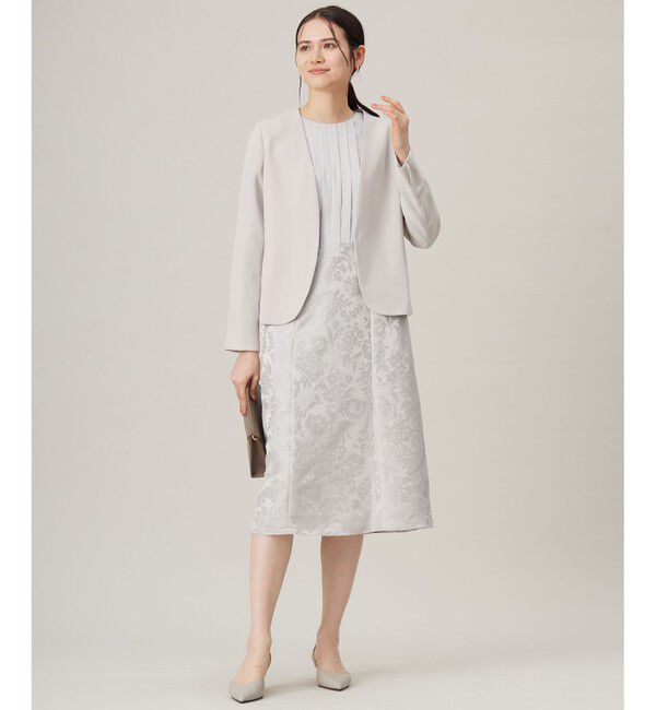 自由区「【洗える】オパールプリント ワンピース」|ワンピース|