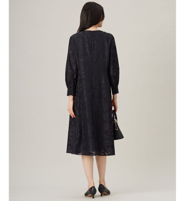 自由区「【洗える】オパールプリント ワンピース」|ワンピース|