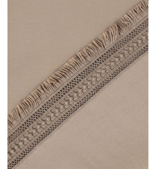 自由区「【SHIHOさん着用】コンパクトハイゲージフリンジ Tシャツ」|Tシャツ・カットソー|