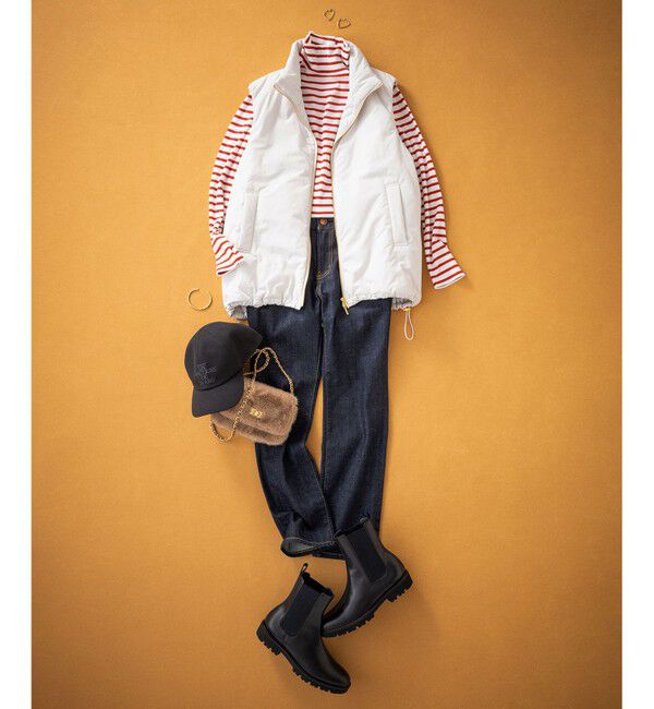 23区「オーガニックコットンリブ カットソー」|Tシャツ・カットソー|