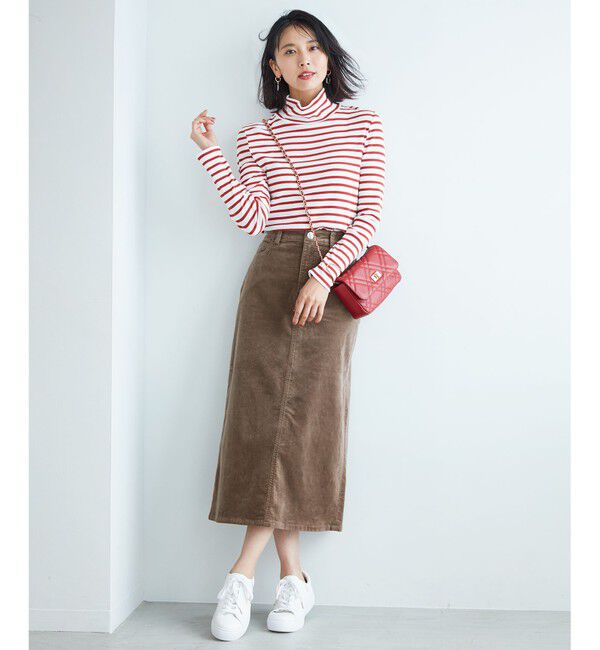 23区「オーガニックコットンリブ カットソー」|Tシャツ・カットソー|