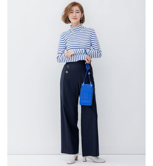 23区「オーガニックコットンリブ カットソー」|Tシャツ・カットソー|