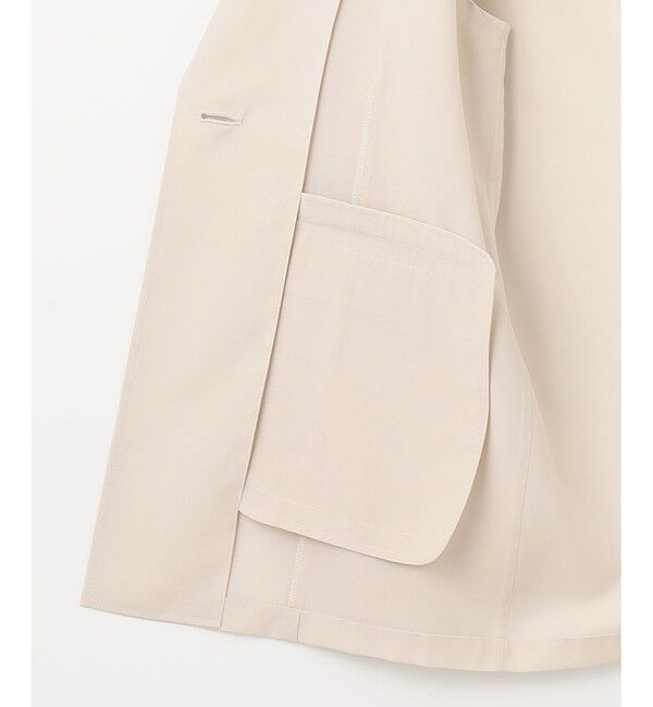 23区「【洗える】シアーマットクロス ジャケット」|テーラードジャケット|