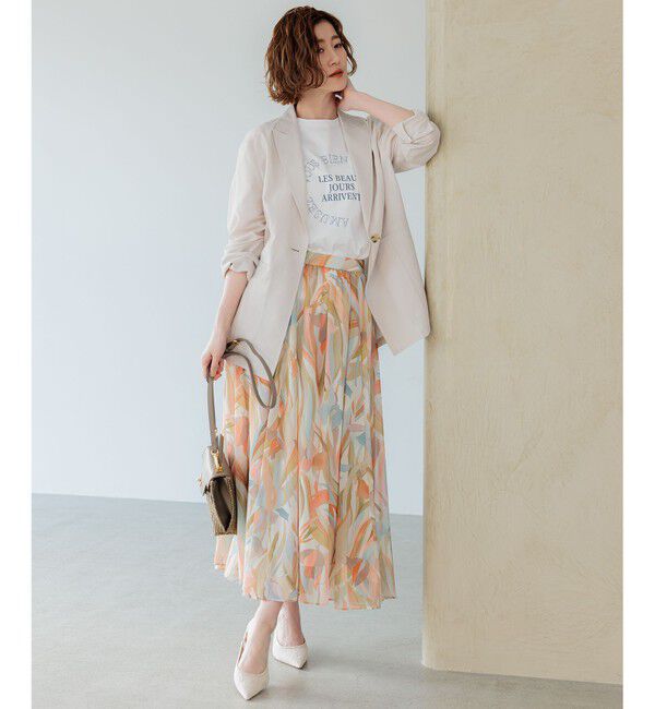 23区「【洗える】シアーマットクロス ジャケット」|テーラードジャケット|