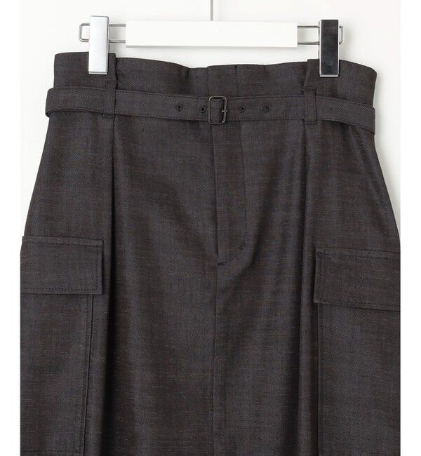 23区「【洗える】デニムライクシャンブレー Iライン スカート」|スカート|