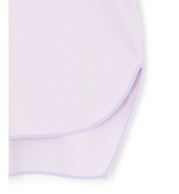 23区「【汗じみ防止/洗える】スムースデザイン フレンチスリーブ Tシャツ」|Tシャツ・カットソー|