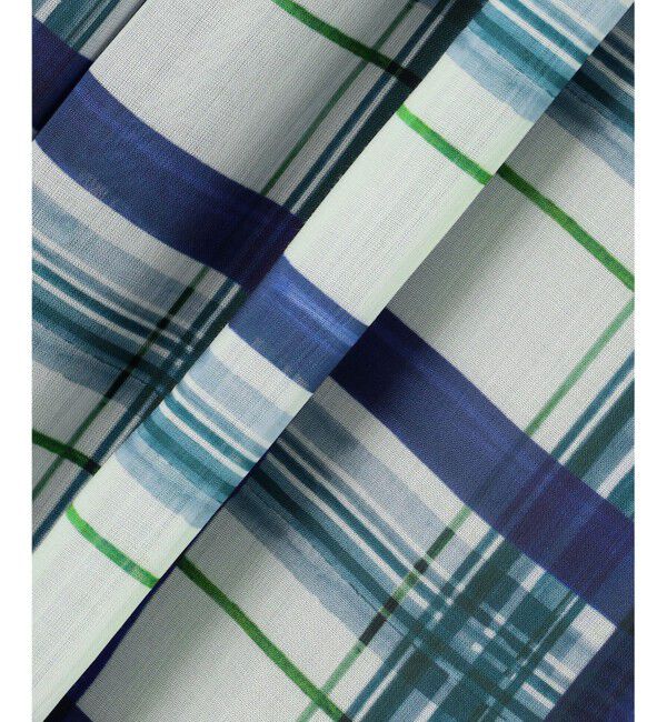 23区「【WEB&一部店舗限定/洗える】手書き風チェックプリント ギャザー スカート」|スカート|