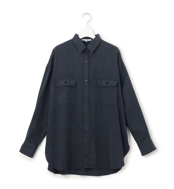 23区「【SLOW/一部店舗限定】ガーメントツイル 2WAY シャツ」|シャツ・ブラウス|