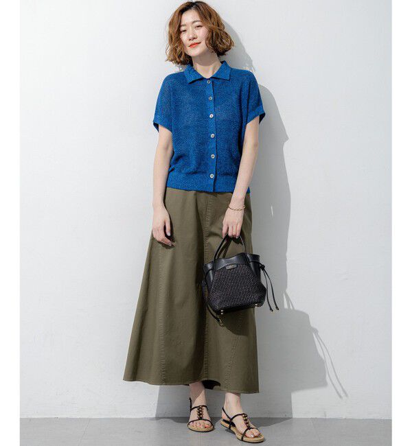 23区「【見上愛さん着用】ペーパーライクコンビ ショルダーバッグ (S)」|ショルダー・メッセンジャー|