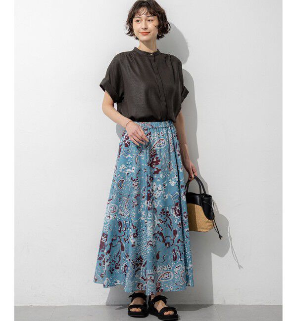 23区「【見上愛さん着用】ペーパーライクコンビ ショルダーバッグ (S)」|ショルダー・メッセンジャー|