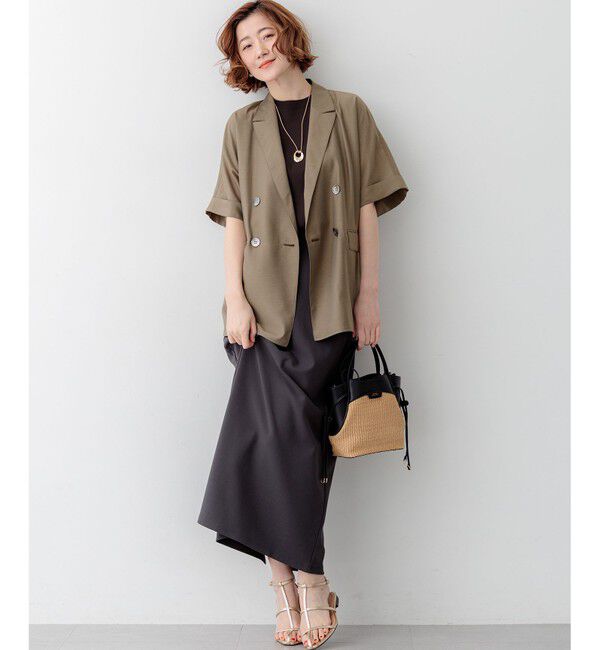 23区「【見上愛さん着用】ペーパーライクコンビ ショルダーバッグ (S)」|ショルダー・メッセンジャー|