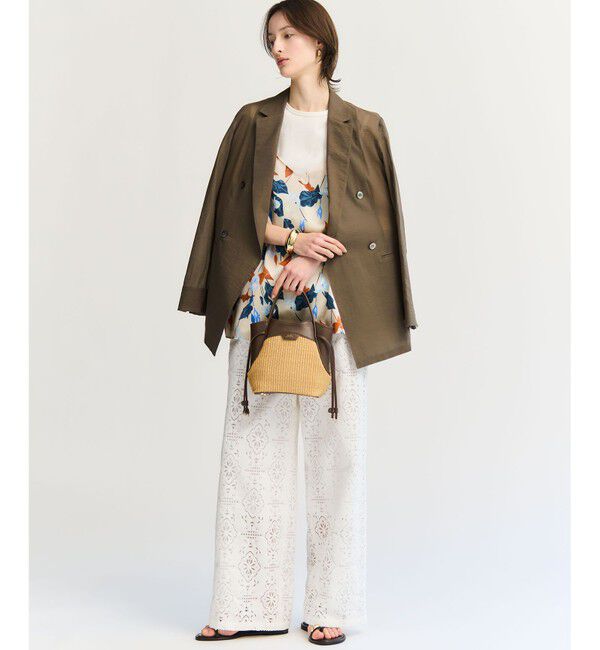 23区「【見上愛さん着用】ペーパーライクコンビ ショルダーバッグ (S)」|ショルダー・メッセンジャー|