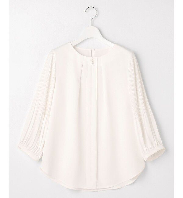 ANY SIS「プリーツスリーブ ブラウス」|シャツ・ブラウス|