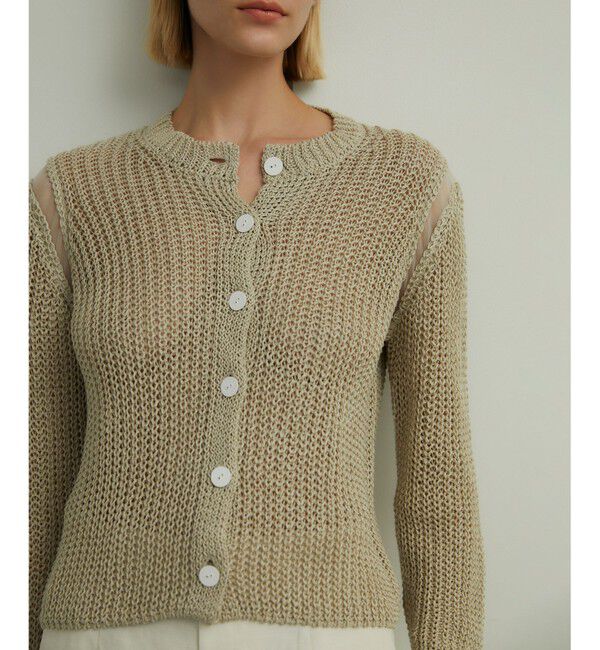 BEIGE,「OLIVIER / ニットカーディガン」|ニット・セーター|