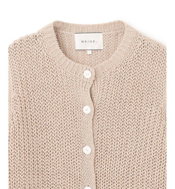 BEIGE,「OLIVIER / ニットカーディガン」|ニット・セーター|