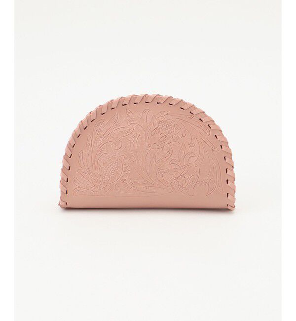  「Semicirclepouch2」|ポーチ|ピンク