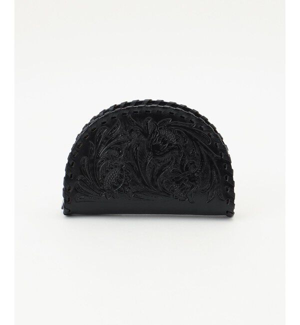  「Semicirclepouch2」|ポーチ|ブラック