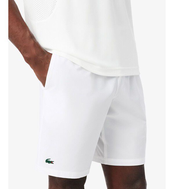 LACOSTE「ウルトラドライ 『ノバク・ジョコビッチ』メッシュガゼットテニスショーツ」|その他|