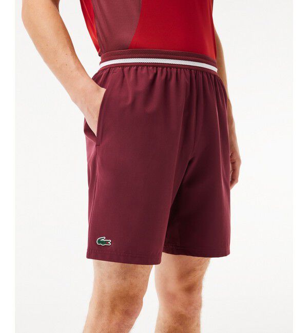 LACOSTE「ウルトラドライ 『ノバク・ジョコビッチ』メッシュガゼットテニスショーツ」|その他|