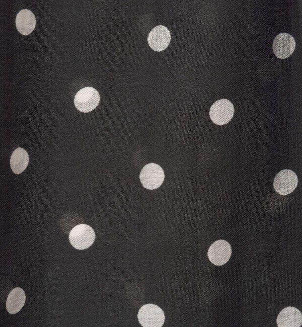 NOLLEY'S「ウォッシャブルピンタックドットプリントブラウス」|シャツ・ブラウス|