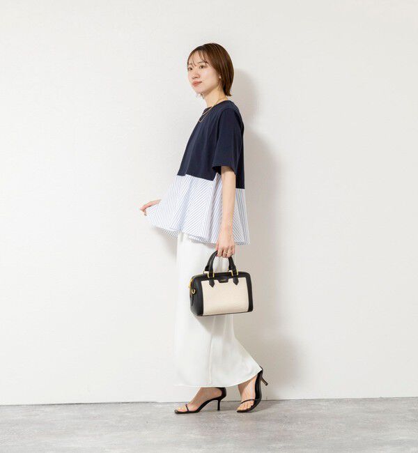 NOLLEY'S「【TRRAZZO DONNA/トラッゾドンナ】Docking Flare Top」|Tシャツ・カットソー|