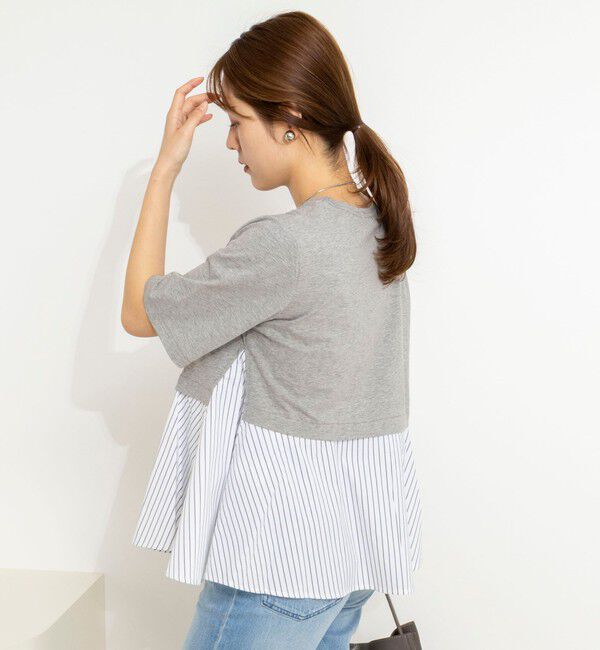 NOLLEY'S「【TRRAZZO DONNA/トラッゾドンナ】Docking Flare Top」|Tシャツ・カットソー|