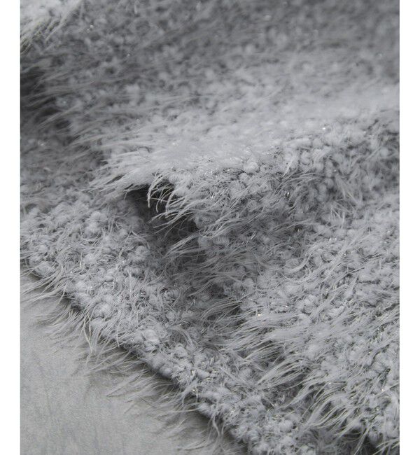 VIS「ポップコーンヤーンラメフェザーニットカーディガン/WEB限定FSサイズ」|カーディガン|