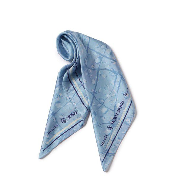 ROPE PICNIC PASSAGE「【YOKU MOKU/ヨックモック&times;ROPE' PICNIC】フラワーグラデーションスカーフ」|バンダナ・スカーフ|