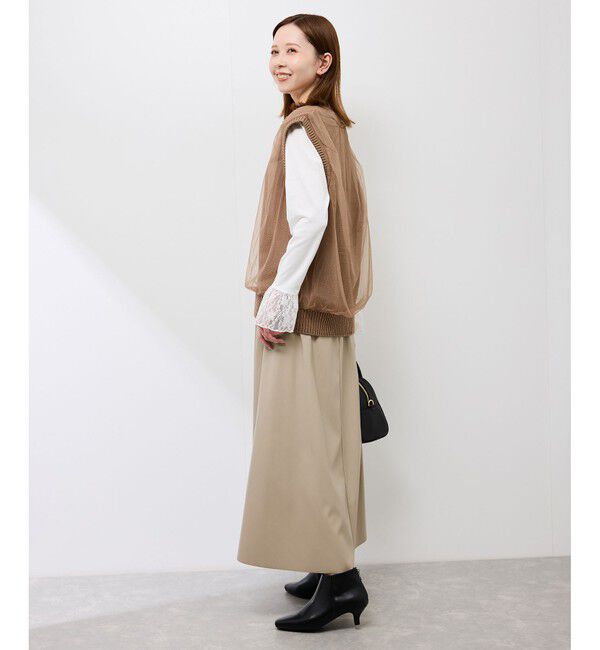 Rope&rsquo;Picnic「チュールドッキングベスト」|ベスト・ジレ|