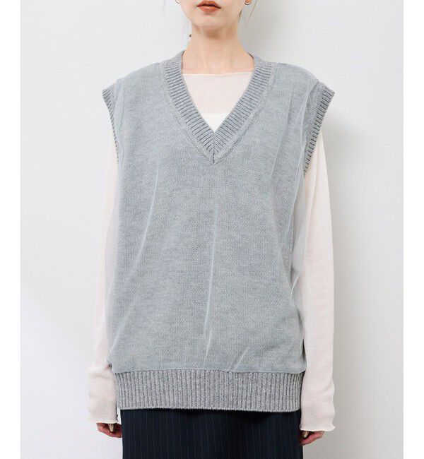 Rope&rsquo;Picnic「チュールドッキングベスト」|ベスト・ジレ|