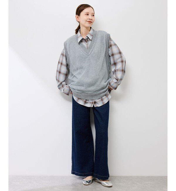 Rope&rsquo;Picnic「チュールドッキングベスト」|ベスト・ジレ|