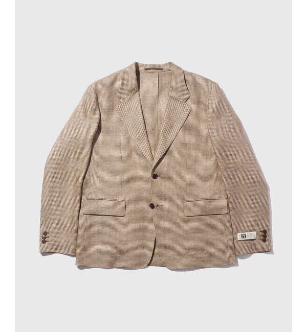 ADAM ET ROPE'「リネンブレザー」|テーラードジャケット|ベージュ系(28)