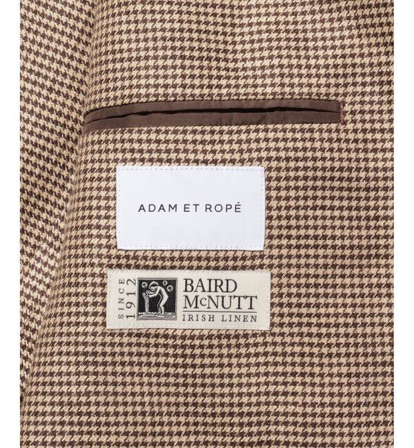 ADAM ET ROPE'「リネンブレザー」|テーラードジャケット|