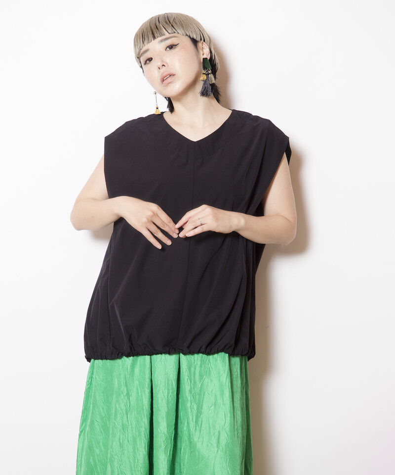  「ショルダータックバルーンブラウス」|シャツ・ブラウス|
