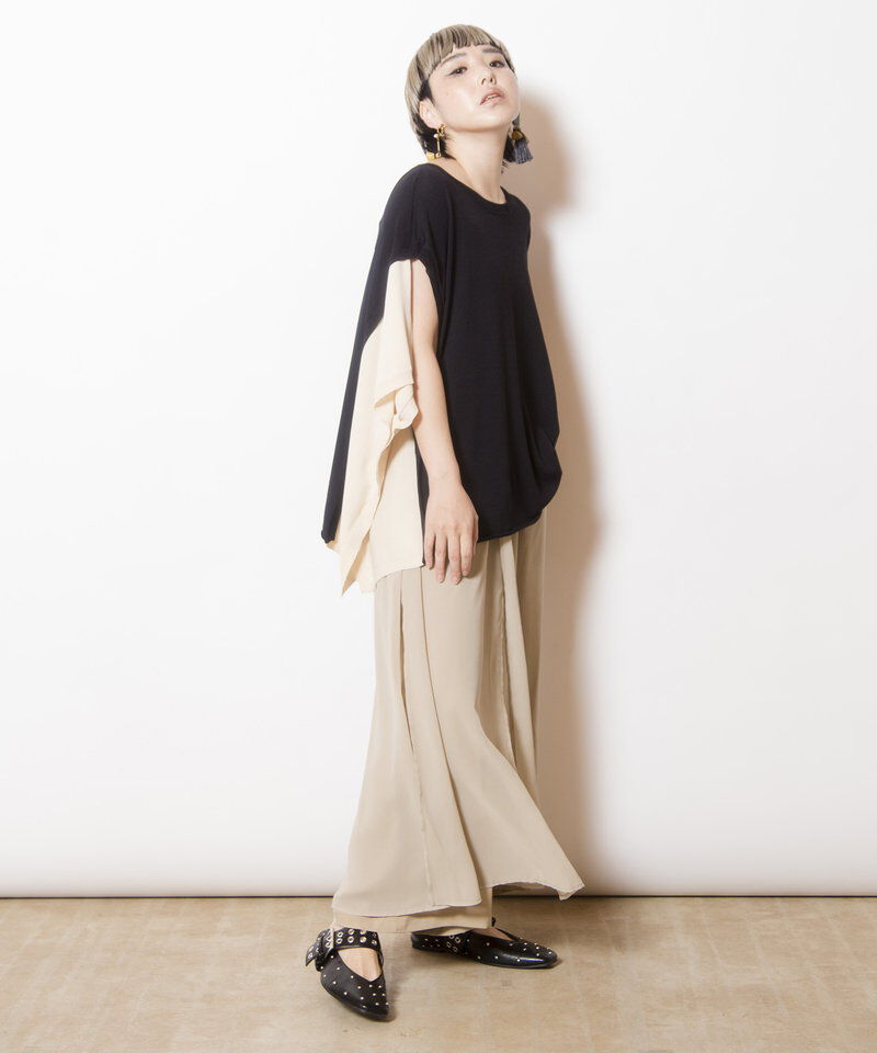  「2WAYニットポンチョ」|ニット・セーター|