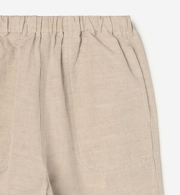 DANTON「DANTON | キッズ コットンリネン イージーパンツ」|その他|