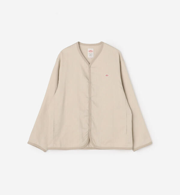 DANTON「DANTON | リネンポリエステル シャツカーディガン MEN」|シャツ・ブラウス|