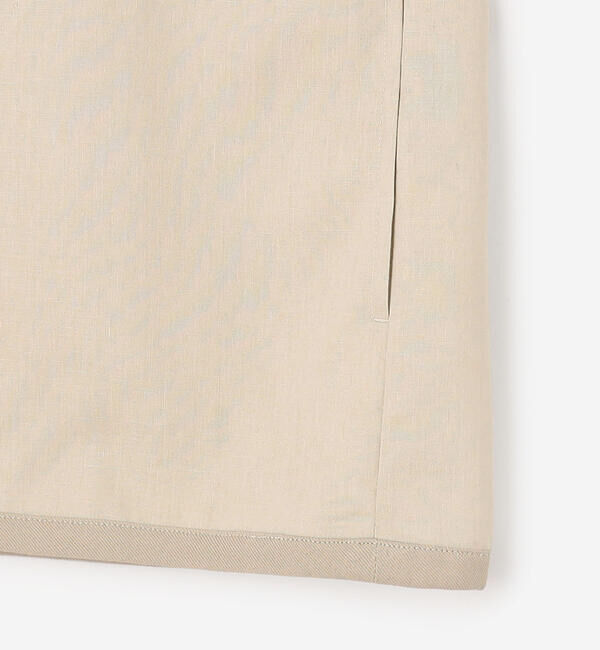 DANTON「DANTON | リネンポリエステル シャツカーディガン MEN」|シャツ・ブラウス|