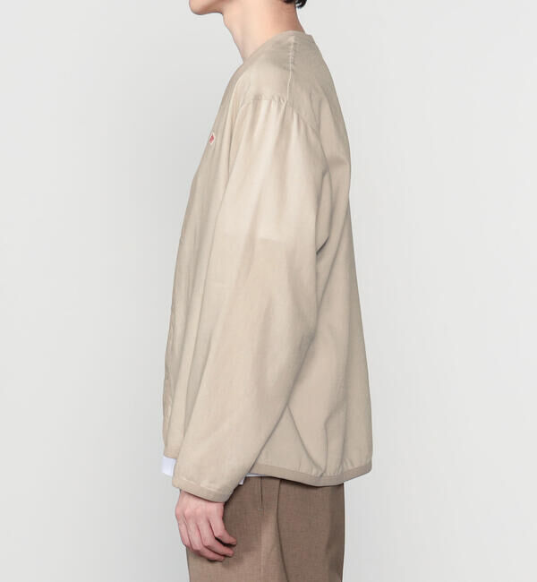 DANTON「DANTON | リネンポリエステル シャツカーディガン MEN」|シャツ・ブラウス|