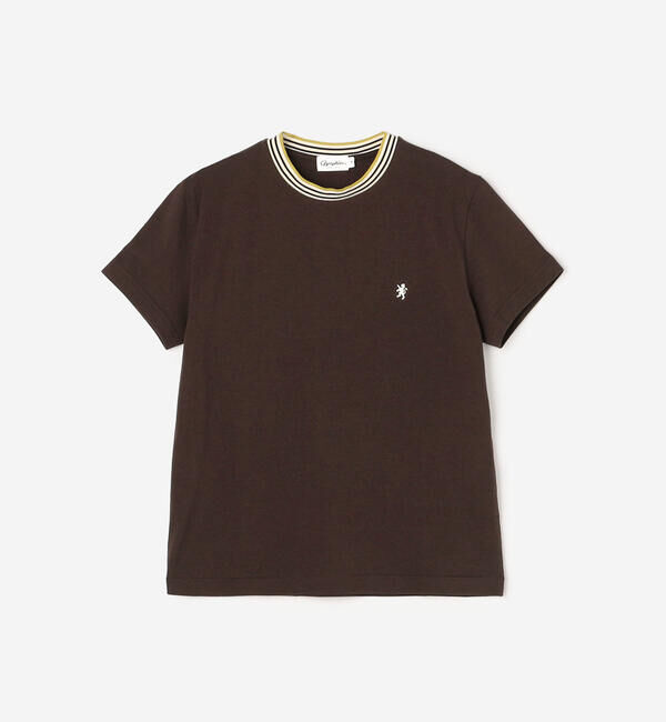 GYMPHLEX「Gymphlex | クルーネック ラインTシャツ WOMEN」|Tシャツ・カットソー|