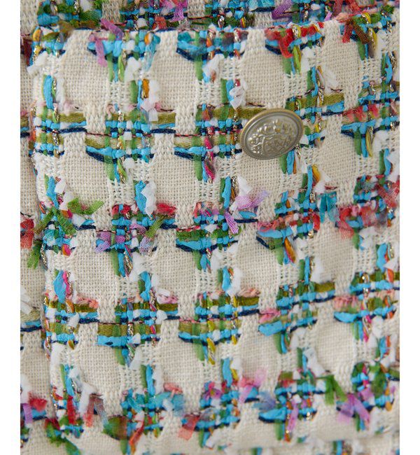  「LINTONフリンジジレ」|ベスト・ジレ|