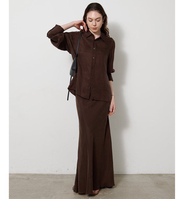  「キュプラフィブリルフレアスカート」|スカート|