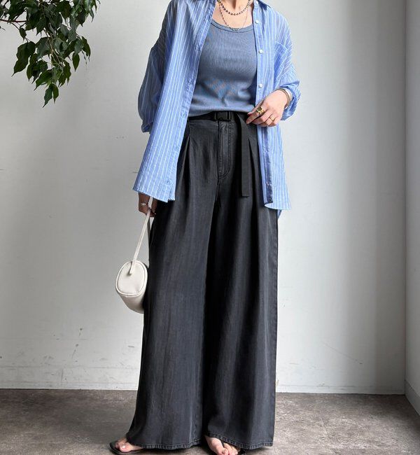  「マルチWAYストライプシャツ」|シャツ・ブラウス|