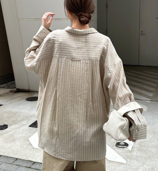  「マルチWAYストライプシャツ」|シャツ・ブラウス|