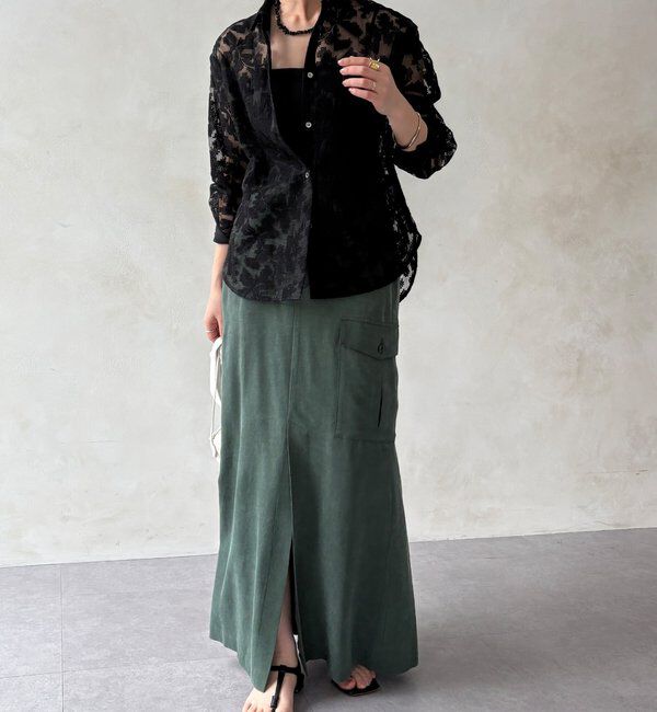  「【WEB限定】クロスステッチ刺繍シャツ」|シャツ・ブラウス|