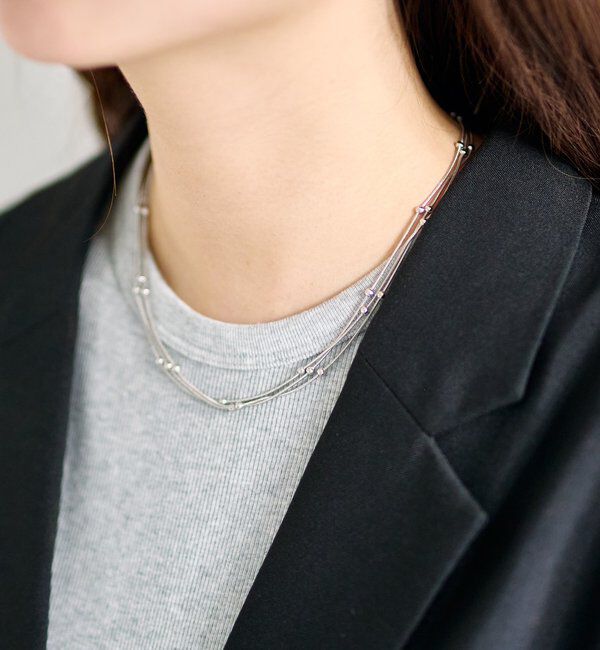  「【fiw.】ステーションネックレス」|ネックレス|