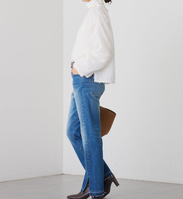  「【オケージョンにも】フェザージャガードブラウス」|シャツ・ブラウス|