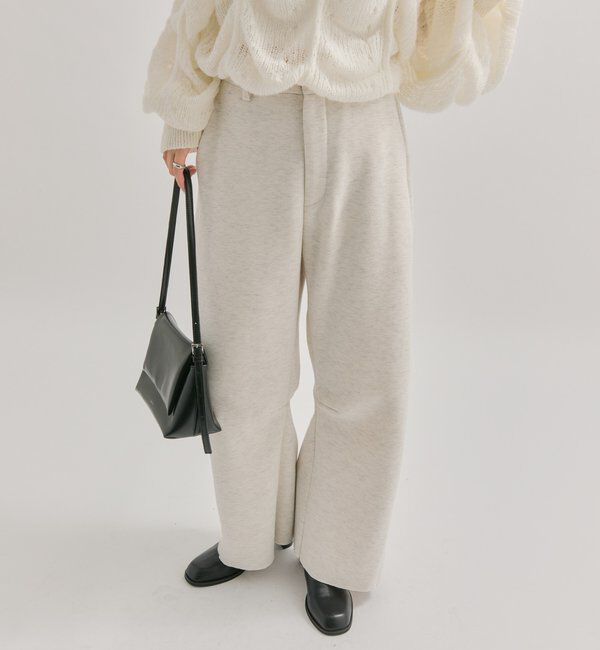  「【年間総売上1位！】裏起毛カーブスウェットパンツ」|チノ|