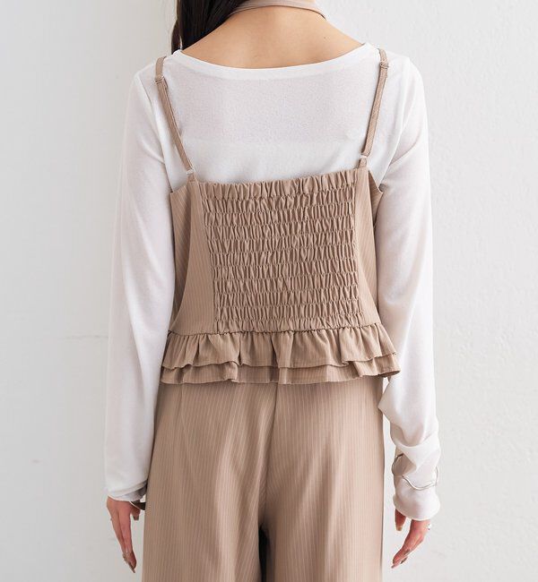  「ペプラムキャミビスチェSETUP」|その他|