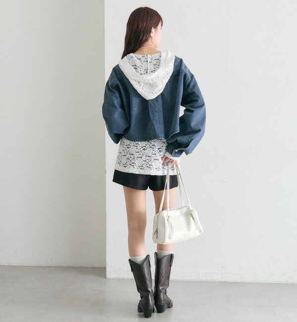  「スタッズデニムシャツジャケット」|シャツ・ブラウス|